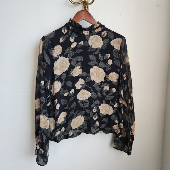 Ganni Top Shirt Blouse - Picture 1 of 14